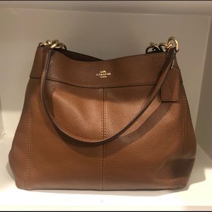 Leather Coach Bag